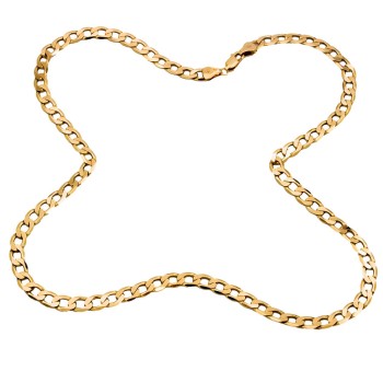 9ct gold 14g 18 inch curb Chain